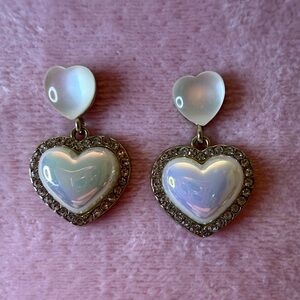 Elegant Heart-Shaped Earrings